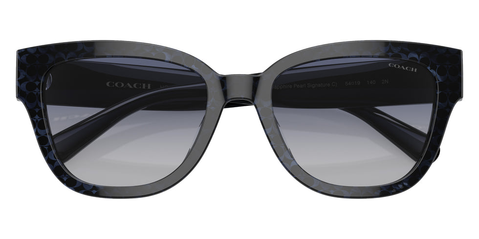 Coach HC8379U CL920 57654L 54 - Sapphire Pearl Signature C / Blue Gradient #id:hc8379u57654l_s:100115