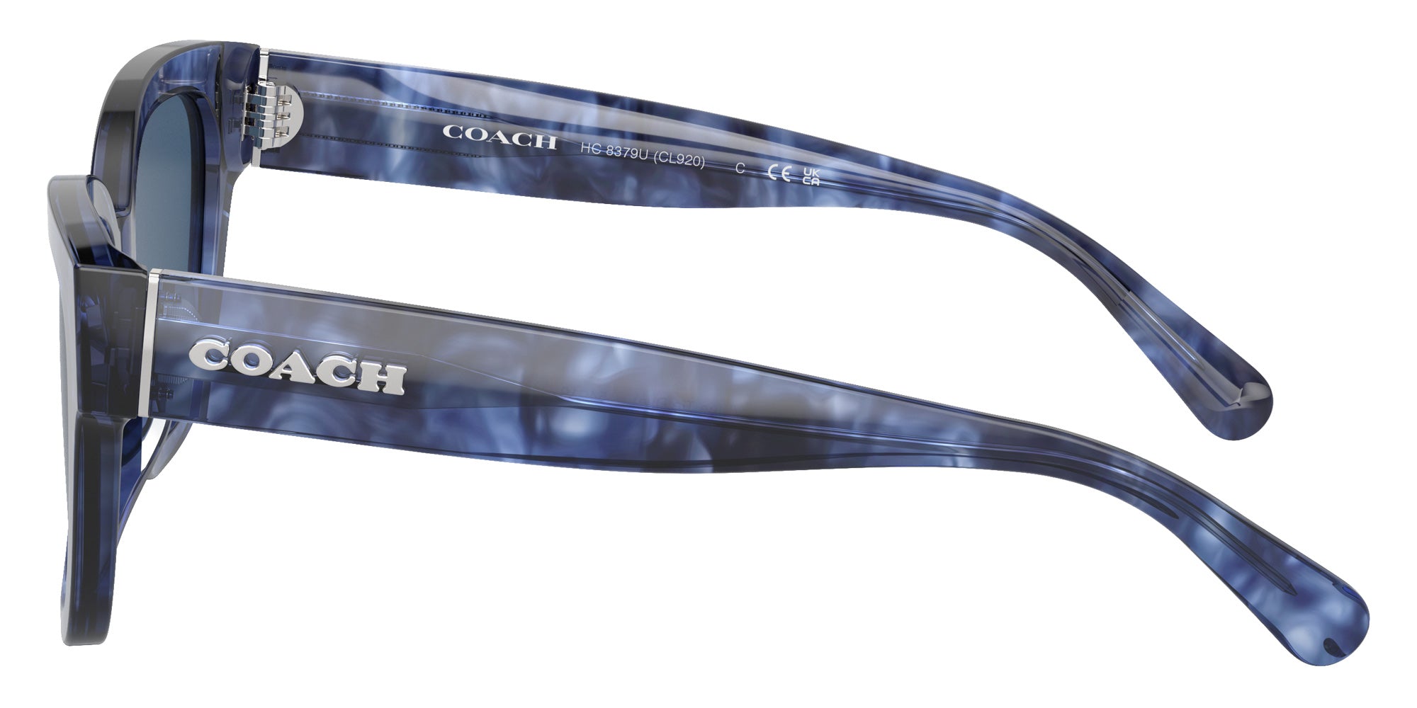 Coach HC8379U CL920 583755 54 - Blue Tie Dye / Blue Solid #id:hc8379u583755_s:108110