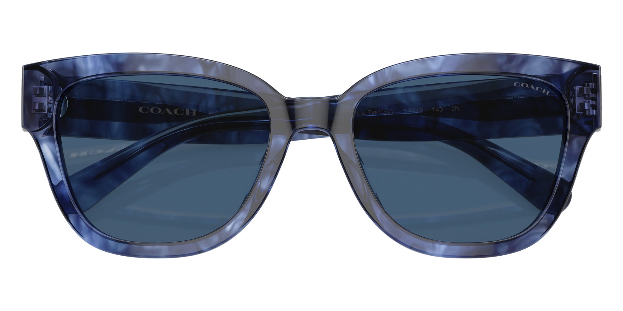 Coach HC8379U CL920 583755 54 - Blue Tie Dye / Blue Solid #id:hc8379u583755_s:108120