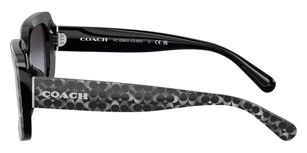 Coach HC8380U CL922 55208G 54 - Gray Pearl Signature C / Gray Gradient #id:hc8380u55208g_s:100110