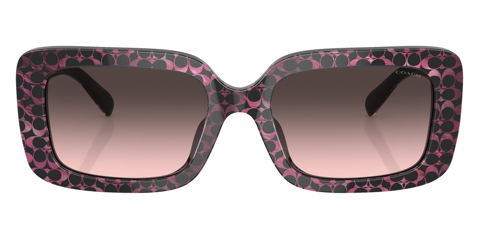 Coach HC8380U CL922 578346 54 - Ruby Pearl Signature C / Gray Rose Gradient #id:hc8380u578346_s:104100