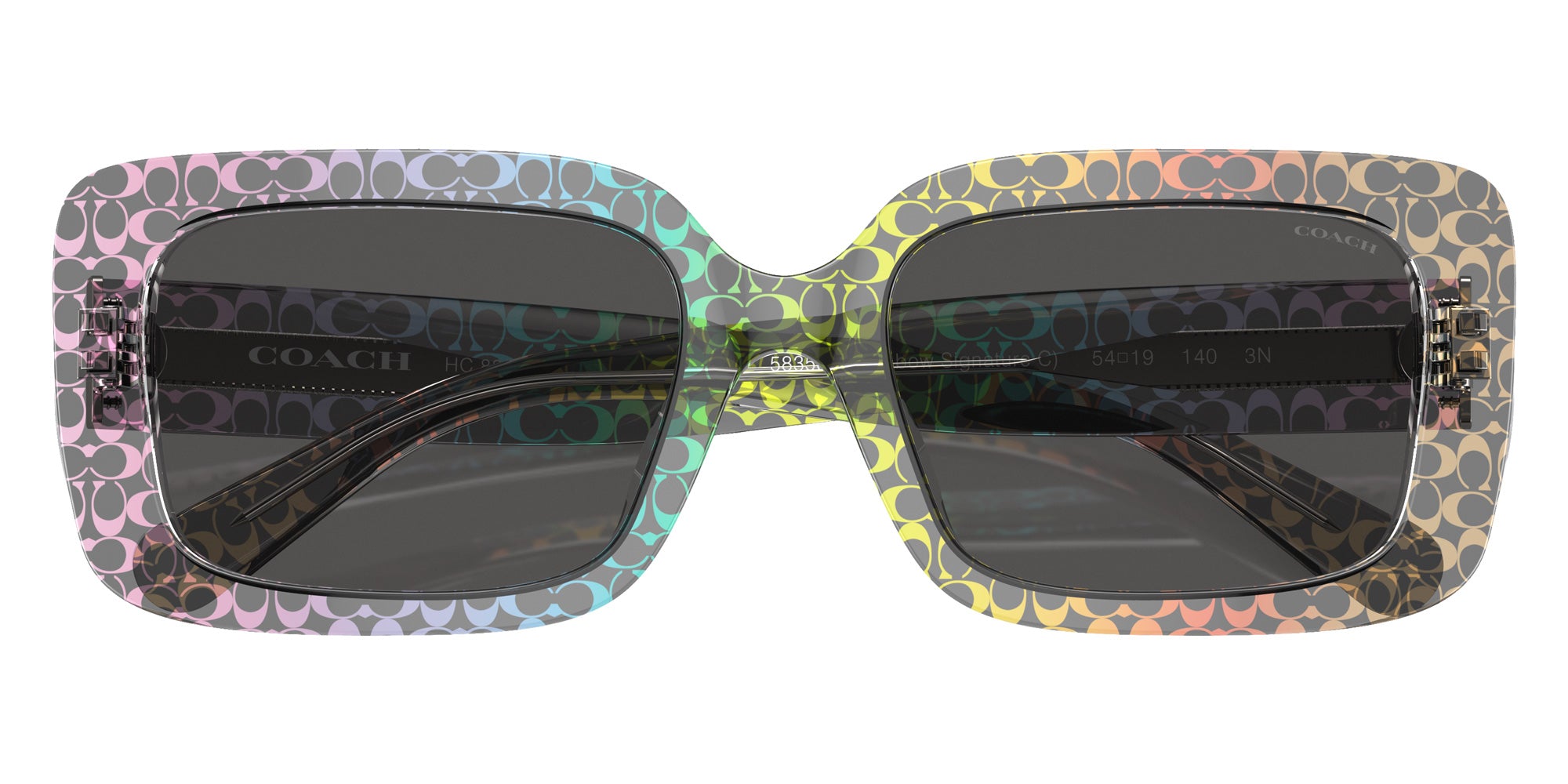 Coach HC8380U CL922 583587 54 - Rainbow Signature C #id:hc8380u583587_s:100100