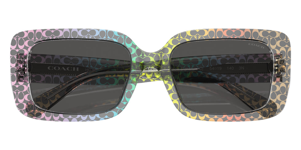 Coach HC8380U CL922 583587 54 - Rainbow Signature C #id:hc8380u583587_s:100100