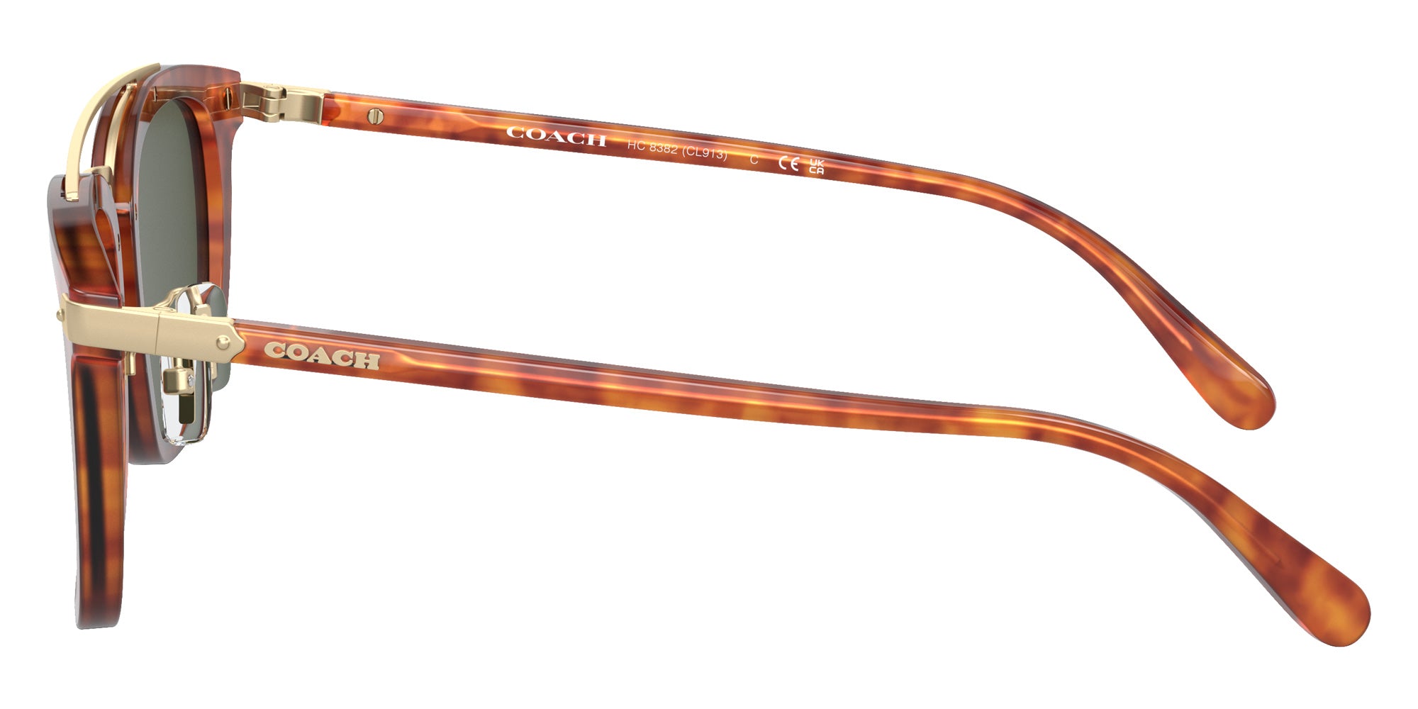 Coach HC8382 CL913 577482 53 - Caramel Tortoise / Army Green #id:hc8382577482_s:104110