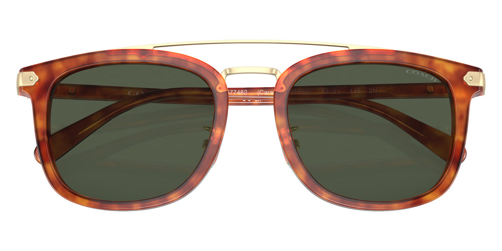 Coach HC8382 CL913 577482 53 - Caramel Tortoise / Army Green #id:hc8382577482_s:104120