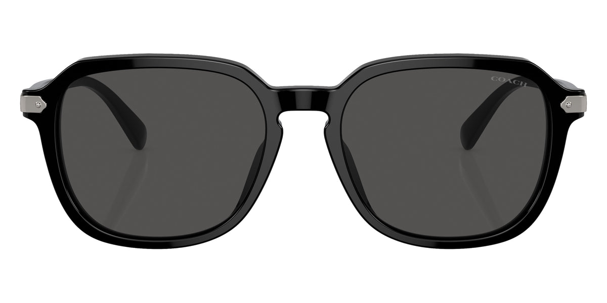 Coach HC8383U CL912 500287 55 - Black / Gray Solid #id:hc8383u500287_s:100100
