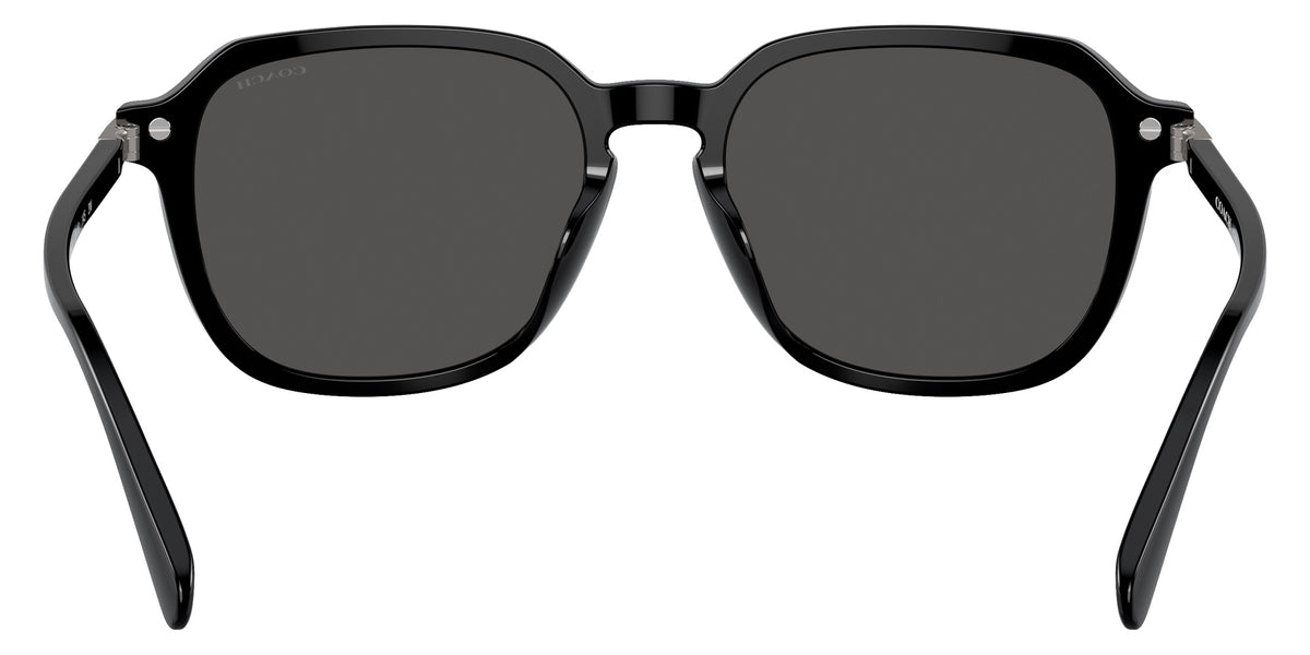 Coach HC8383U CL912 500287 55 - Black / Gray Solid #id:hc8383u500287_s:100115