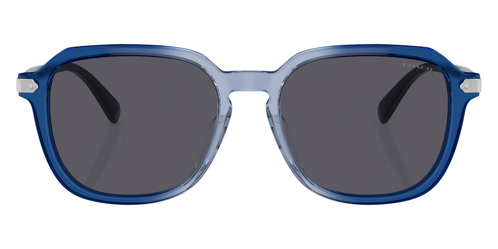 Coach HC8383U CL912 579587 55 - Transparent Blue Gradient / Blue Solid #id:hc8383u579587_s:100100