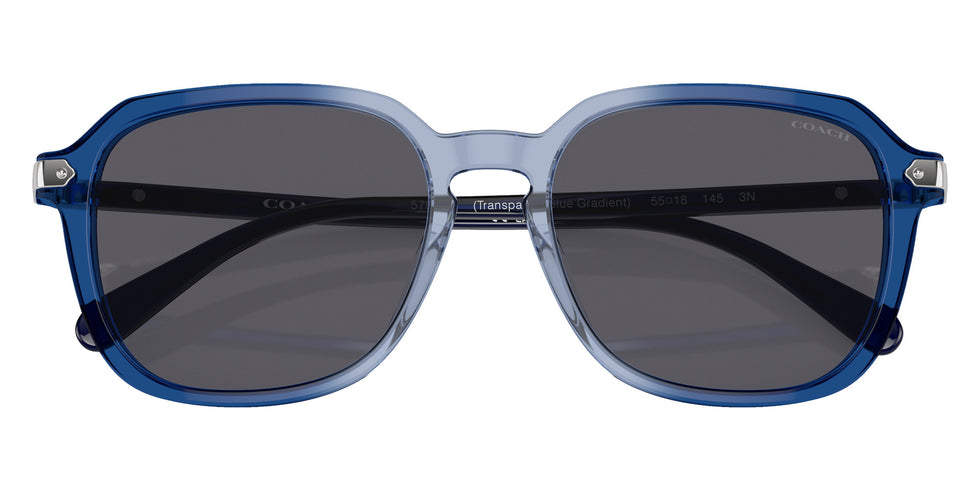 Coach HC8383U CL912 579587 55 - Transparent Blue Gradient / Blue Solid #id:hc8383u579587_s:100120