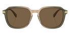 Coach HC8383U CL912 579773 55 - Transparent Green Tan Gradient / Brown Solid #id:hc8383u579773_s:104100