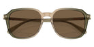 Coach HC8383U CL912 579773 55 - Transparent Green Tan Gradient / Brown Solid #id:hc8383u579773_s:104120