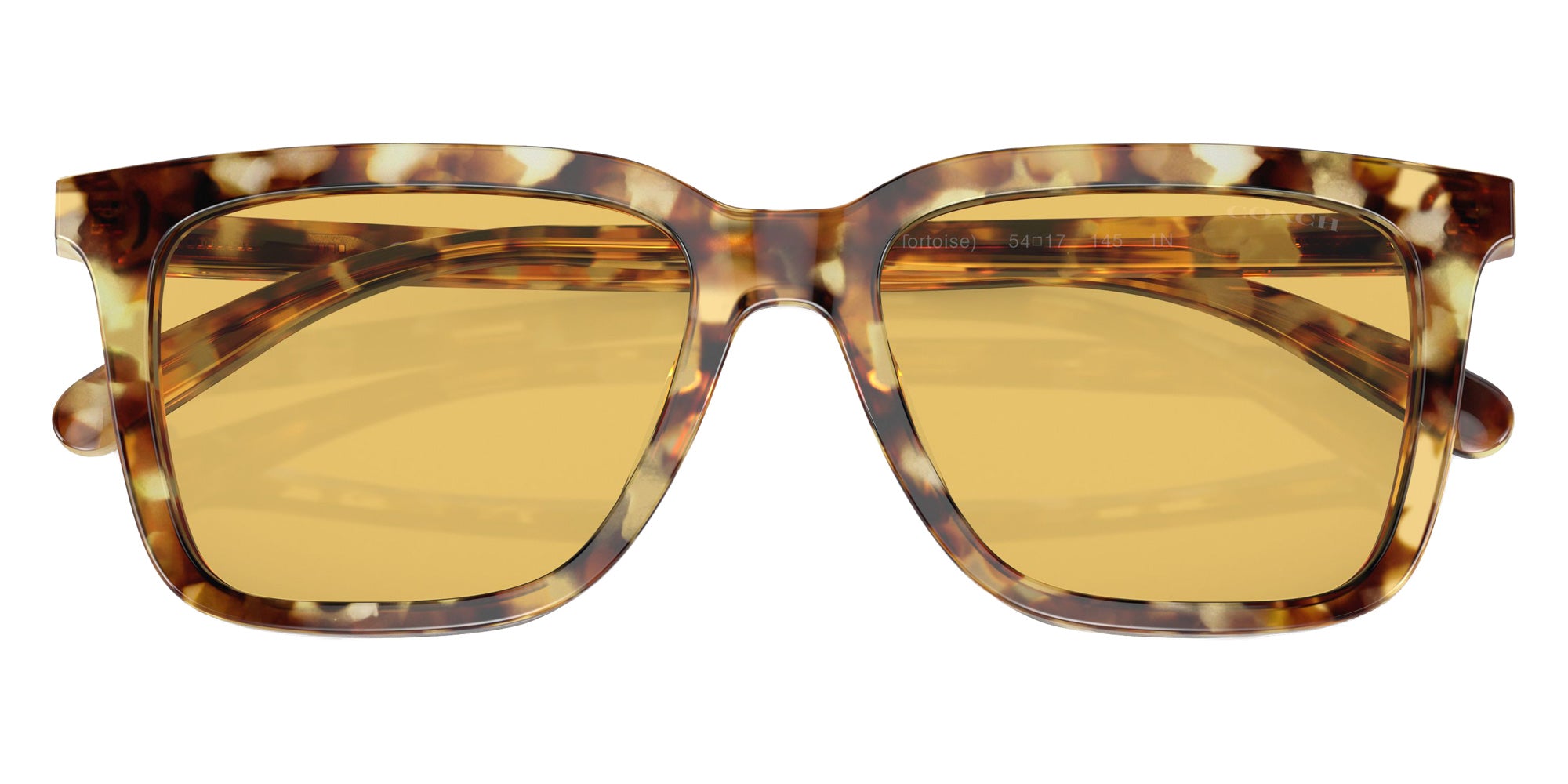 Coach HC8385U CL910 504585 54 - Honey Tortoise / Amber Solid #id:hc8385u504585_s:100120