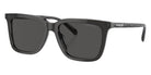 Coach HC8385U CL910 579387 54 - Transparent Dark Gray / Gray Solid #id:hc8385u579387_s:102105