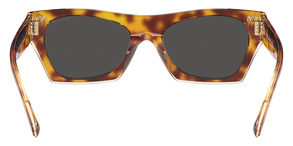 Coach HC8389U CL917 575687 52 - Dark Tortoise/Canary / Gray Solid #id:hc8389u575687_s:102115