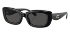 Coach HC8390U CR610 500287 51 - Black / Gray Solid #id:hc8390u500287_s:100105