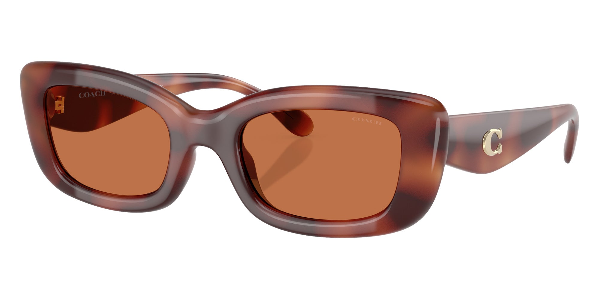 Coach HC8390U CR610 577473 51 - Caramel Tortoise / Brown Solid #id:hc8390u577473_s:102105