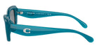 Coach HC8390U CR610 580655 51 - Milky Ocean Blue / Blue Flash Mirrored #id:hc8390u580655_s:106110