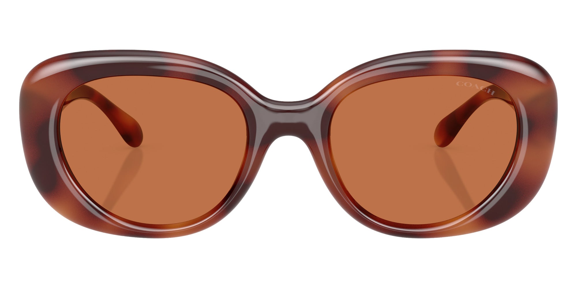 Coach HC8391U CR609 577473 53 - Caramel Tortoise / Brown Solid #id:hc8391u577473_s:102100