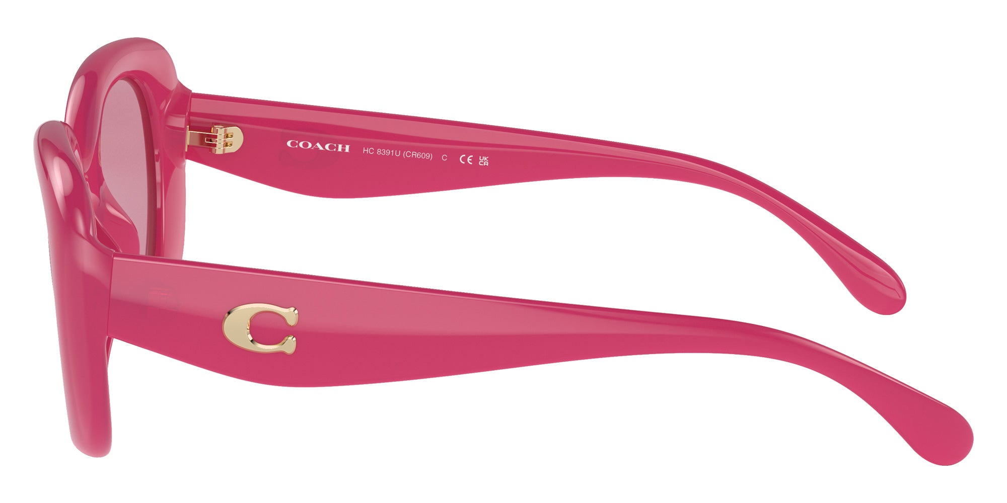 Coach HC8391U CR609 58069L 53 - Milky Magenta / Pink Flash Mirrored #id:hc8391u58069l_s:106110