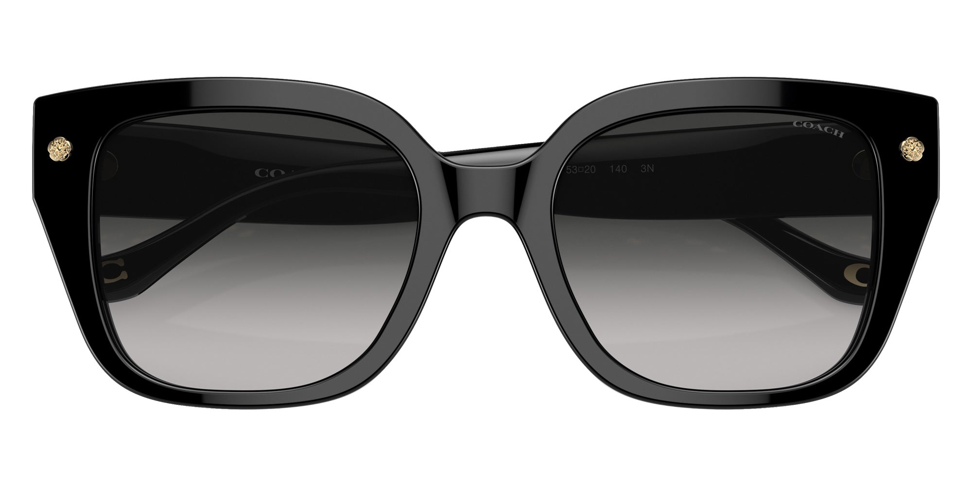 Coach HC8392U CR611 50023C 53 - Black / Gray Gradient #id:hc8392u50023c_s:100120