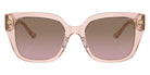Coach HC8392U CR611 566814 53 - Transparent Dusty Rose / Brown Pink Gradient #id:hc8392u566814_s:102100