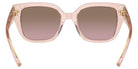 Coach HC8392U CR611 566814 53 - Transparent Dusty Rose / Brown Pink Gradient #id:hc8392u566814_s:102115