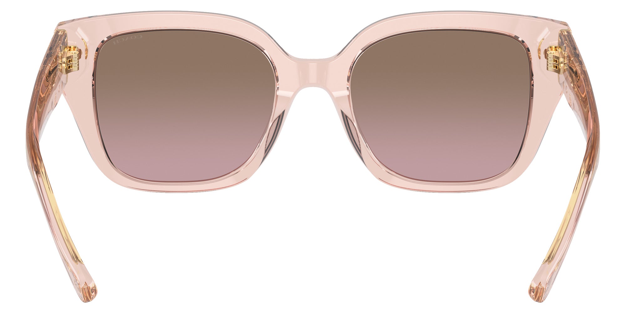 Coach HC8392U CR611 566814 53 - Transparent Dusty Rose / Brown Pink Gradient #id:hc8392u566814_s:102115