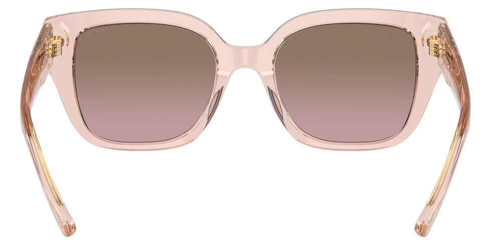 Coach HC8392U CR611 566814 53 - Transparent Dusty Rose / Brown Pink Gradient #id:hc8392u566814_s:102115
