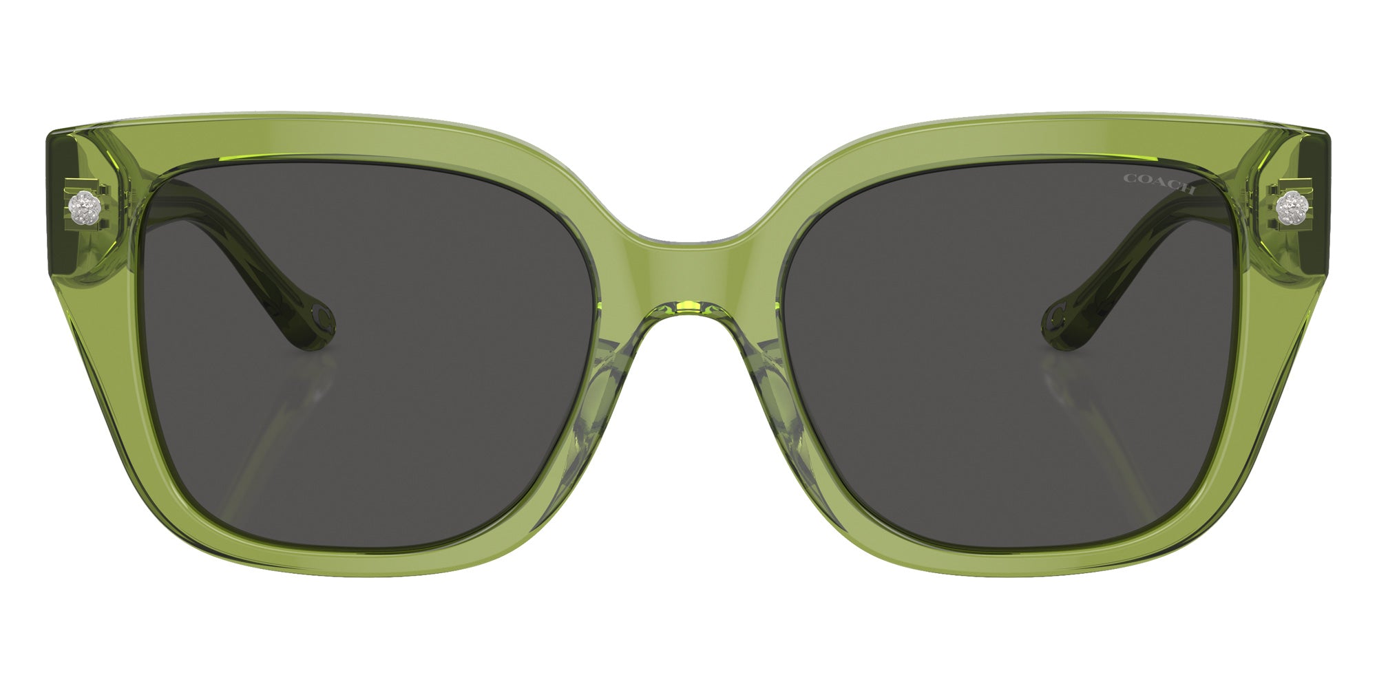 Coach HC8392U CR611 581087 53 - Transparent Key Lime #id:hc8392u581087_s:100100