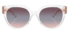 Coach HC8393U CR612 51110J 53 - Transparent Clear / Purple Blue Pink Gradient #id:hc8393u51110j_s:102100