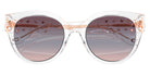 Coach HC8393U CR612 51110J 53 - Transparent Clear / Purple Blue Pink Gradient #id:hc8393u51110j_s:102120