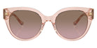 Coach HC8393U CR612 566814 53 - Transparent Dusty Rose / Brown Pink Gradient #id:hc8393u566814_s:104100