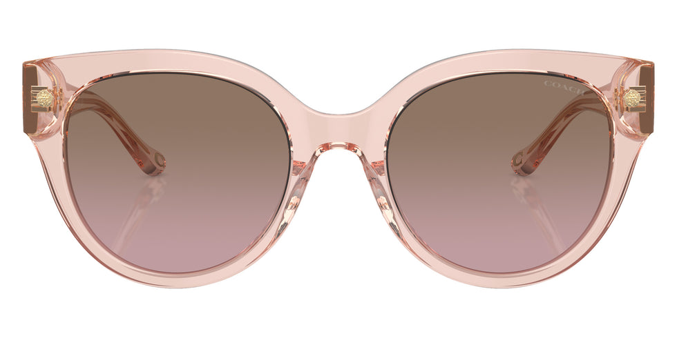 Coach HC8393U CR612 566814 53 - Transparent Dusty Rose / Brown Pink Gradient #id:hc8393u566814_s:104100