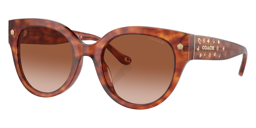 Coach HC8393U CR612 577413 53 - Caramel Tortoise / Brown Gradient #id:hc8393u577413_s:106105