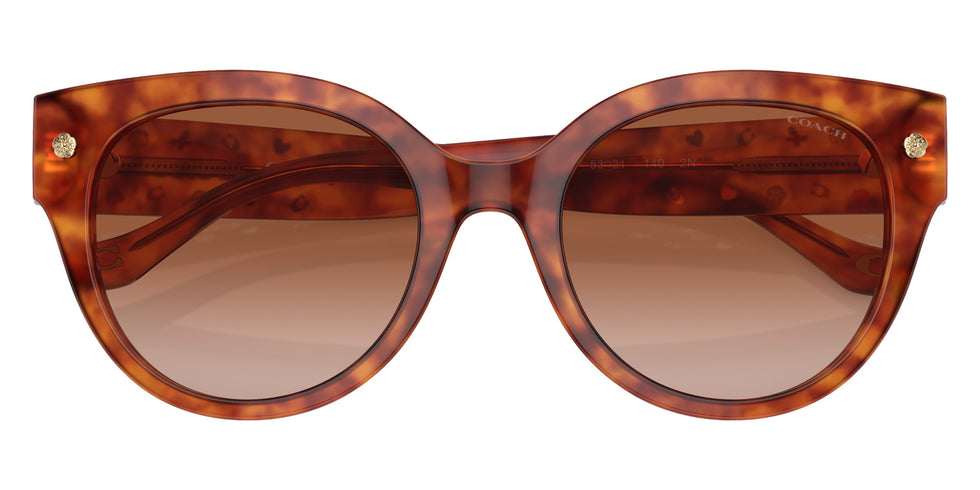 Coach HC8393U CR612 577413 53 - Caramel Tortoise / Brown Gradient #id:hc8393u577413_s:106120