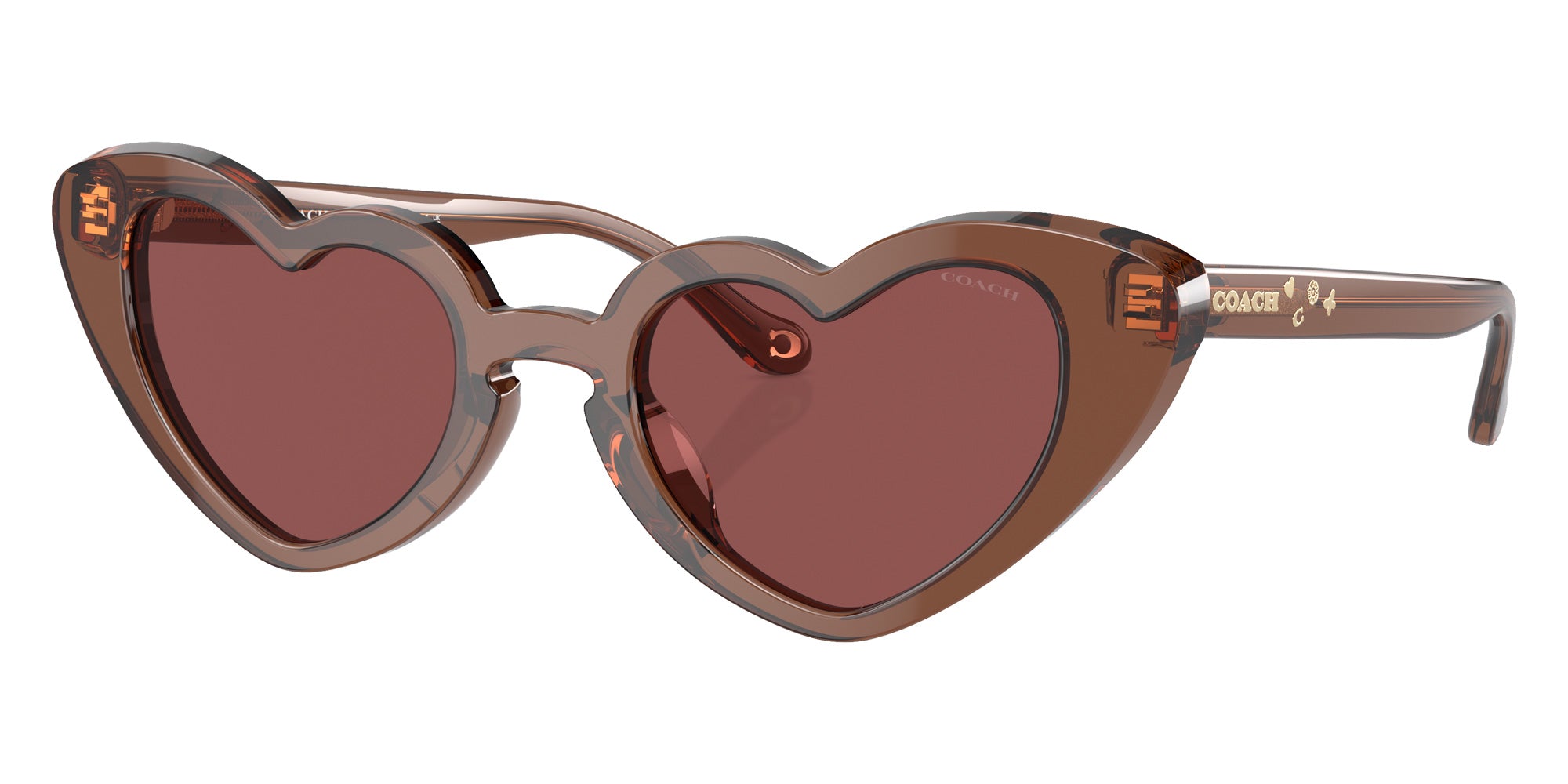 Coach HC8394U CR613 581175 51 - Transparent Brown / Wine #id:hc8394u581175_s:100105