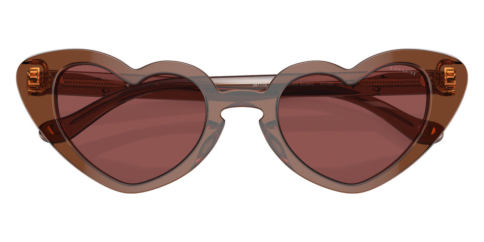 Coach HC8394U CR613 581175 51 - Transparent Brown / Wine #id:hc8394u581175_s:100120