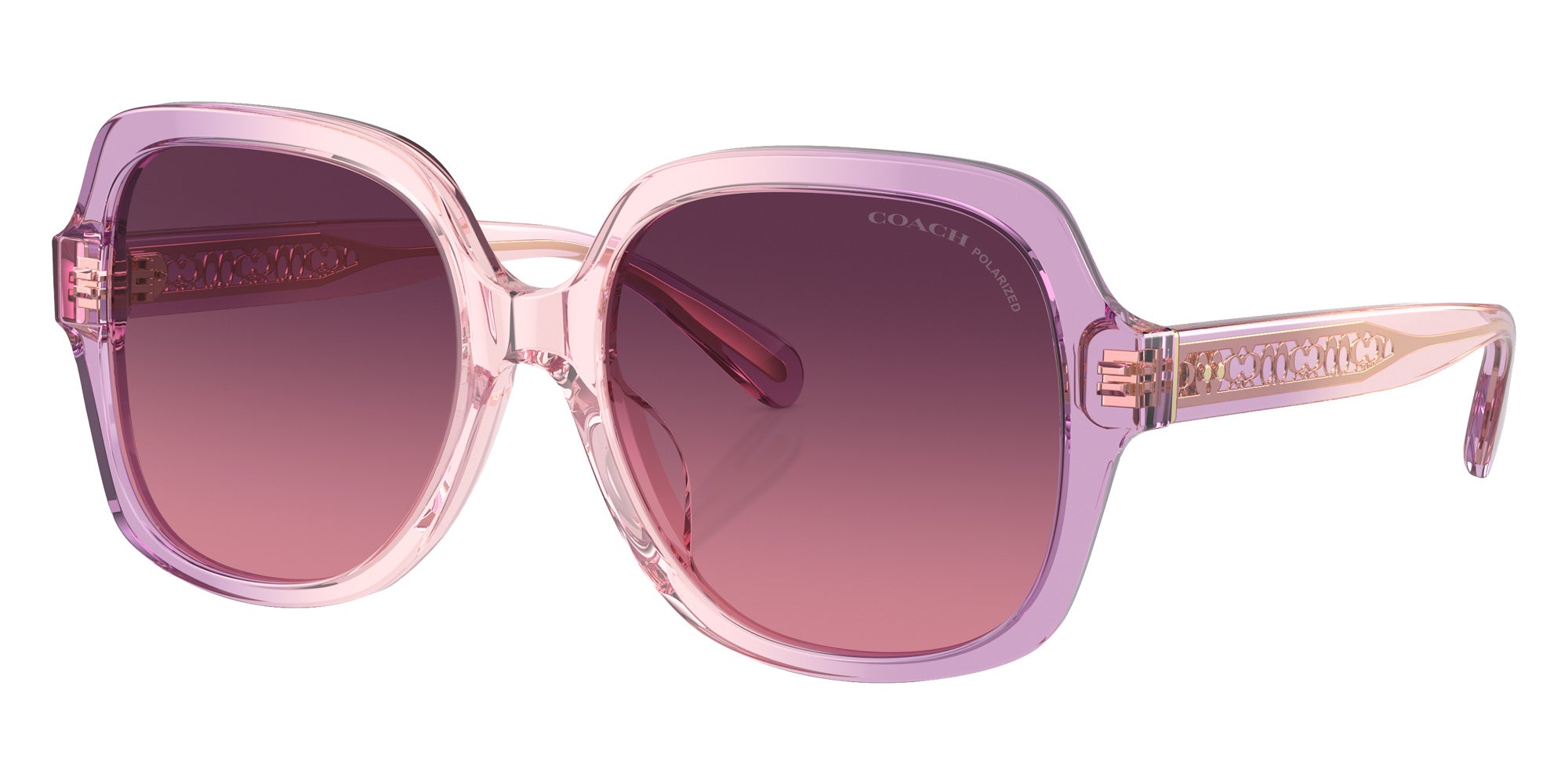 Coach HC8395U CR614 5813F4 54 - Amethyst/Pink Gradient / Burgundy Gradient Polarized #id:hc8395u5813f4_s:108105
