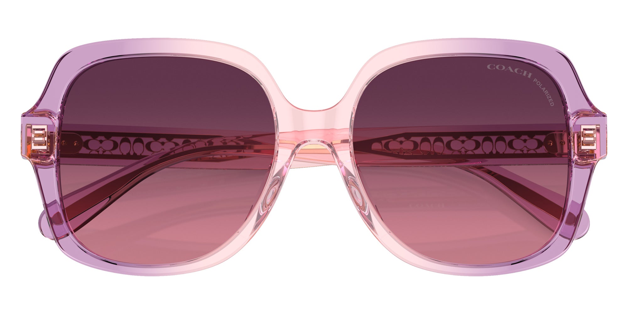 Coach HC8395U CR614 5813F4 54 - Amethyst/Pink Gradient / Burgundy Gradient Polarized #id:hc8395u5813f4_s:108120