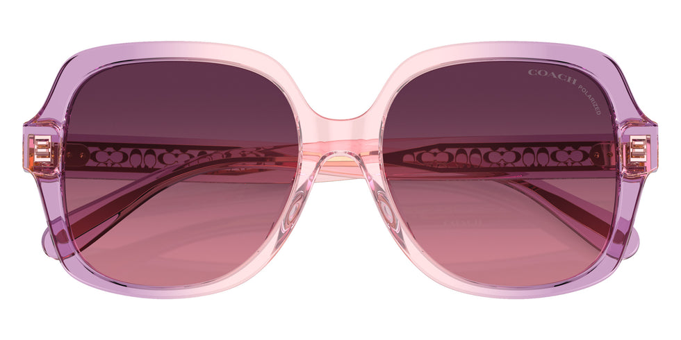 Coach HC8395U CR614 5813F4 54 - Amethyst/Pink Gradient / Burgundy Gradient Polarized #id:hc8395u5813f4_s:108120