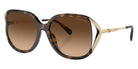 Coach HC8396U CR620 512074 56 - Dark Tortoise / Brown Gradient #id:hc8396u512074_s:102105