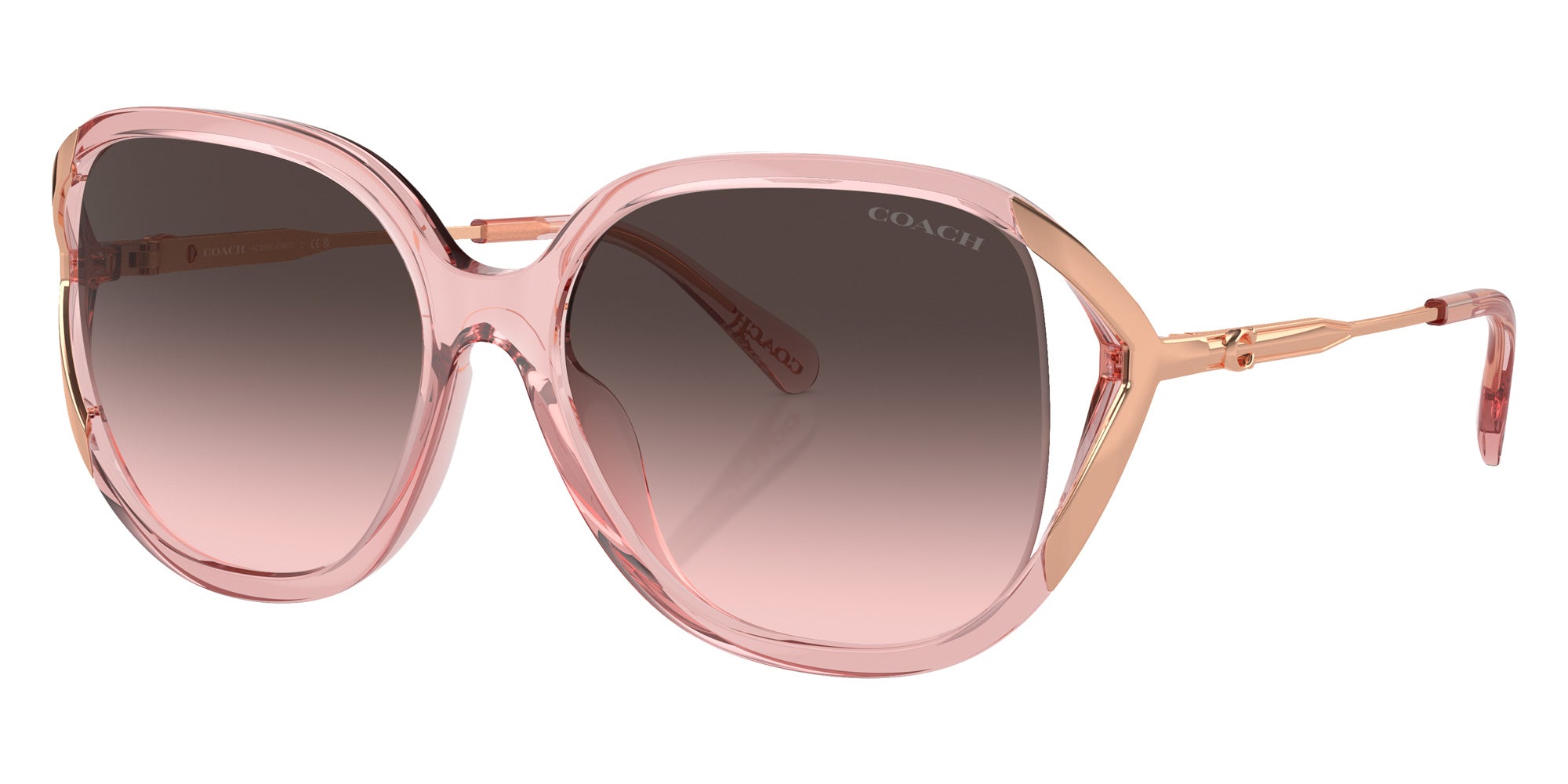 Coach HC8396U CR620 566646 56 - Transparent Pink / Gray Pink Gradient #id:hc8396u566646_s:106105
