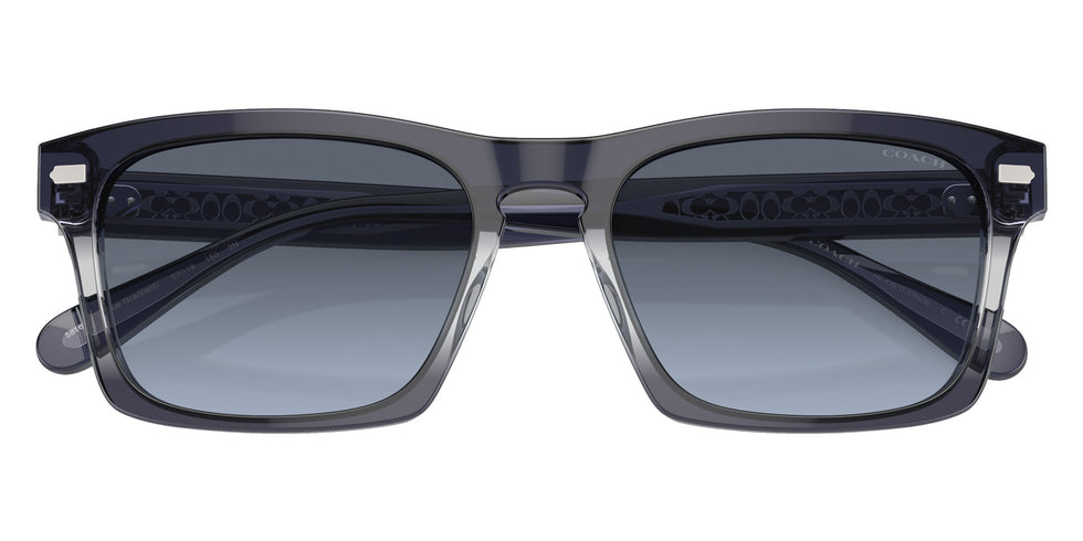 Coach HC8397U CR628 58168F 57 - Blue Gradient / Smoke Blue Gradient #id:hc8397u58168f_s:106120