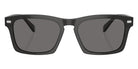 Coach HC8397U CR628 581781 57 - Transparent Dark Gray / Gray Solid Polarized #id:hc8397u581781_s:108100