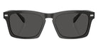 Coach HC8397U CR628 581787 57 - Transparent Dark Gray / Gray Solid #id:hc8397u581787_s:110100