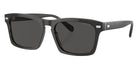 Coach HC8397U CR628 581787 57 - Transparent Dark Gray / Gray Solid #id:hc8397u581787_s:110105