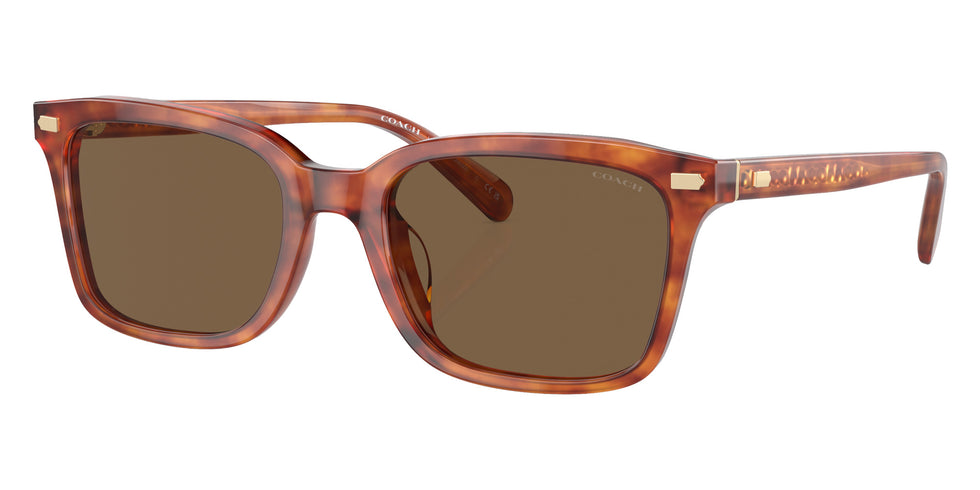 Coach HC8398U CR630 577473 54 - Caramel Tortoise / Brown Solid #id:hc8398u577473_s:100105