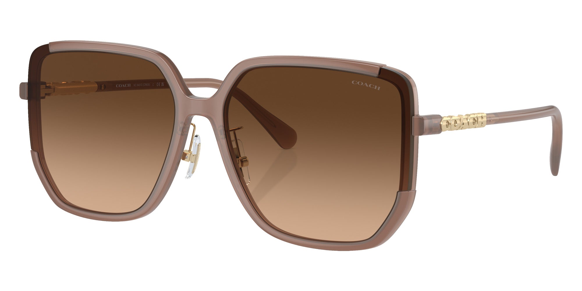 Coach HC8401D CR635 580874 64 - Milky Light Brown / Brown Gradient #id:hc8401d580874_s:104105