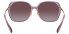 Coach HC8403D CR636 582562 59 - Transparent Purple / Gray Purple Gradient Polarized #id:hc8403d582562_s:104115