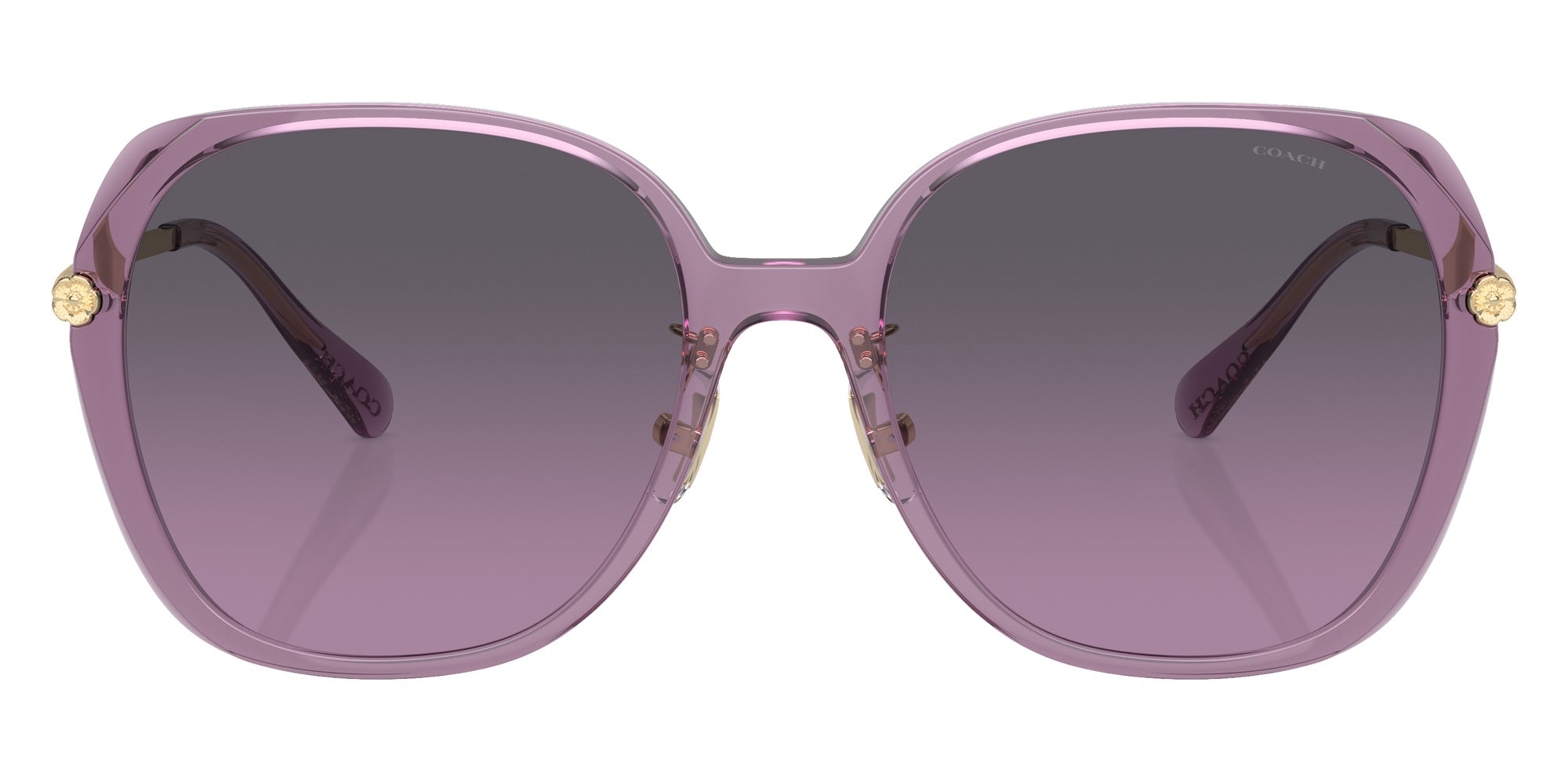 Coach HC8403D CR636 582590 59 - Transparent Purple / Gray Purple Gradient #id:hc8403d582590_s:106100